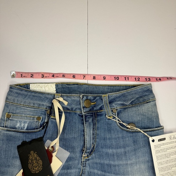 Dondup Jay White Focus Jeans Size 26 Made in Italy | Premium Denim - Picture 15 of 15